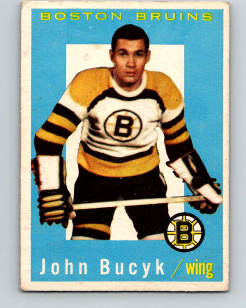 1959-60 Topps #23 Johnny Bucyk   V349