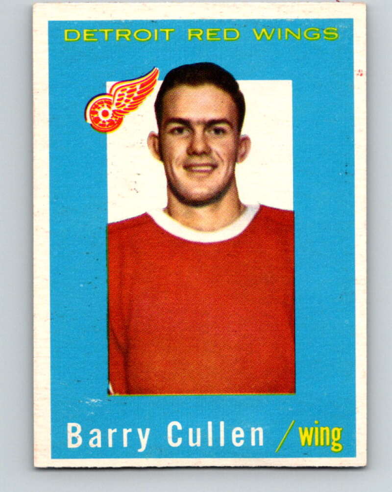 1959-60 Topps #25 Barry Cullen  Detroit Red Wings  V350