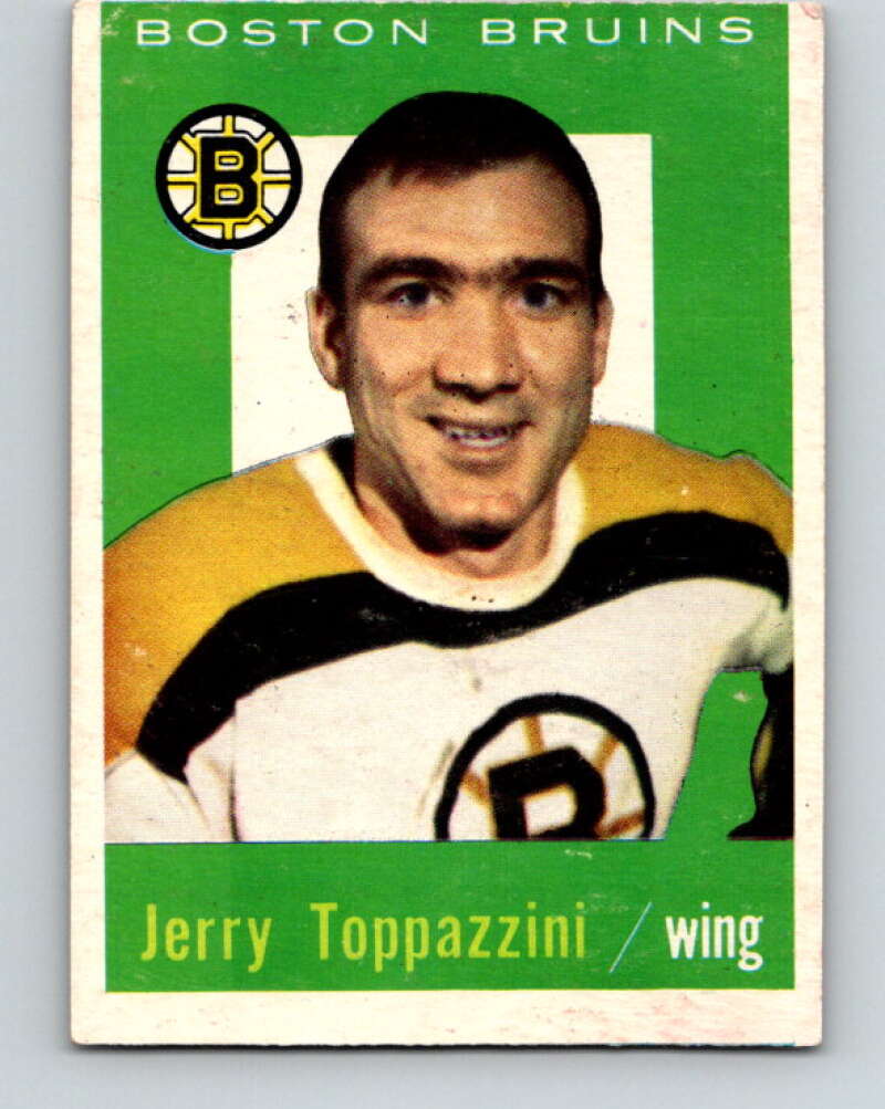1959-60 Topps #38 Jerry Toppazzini   V356