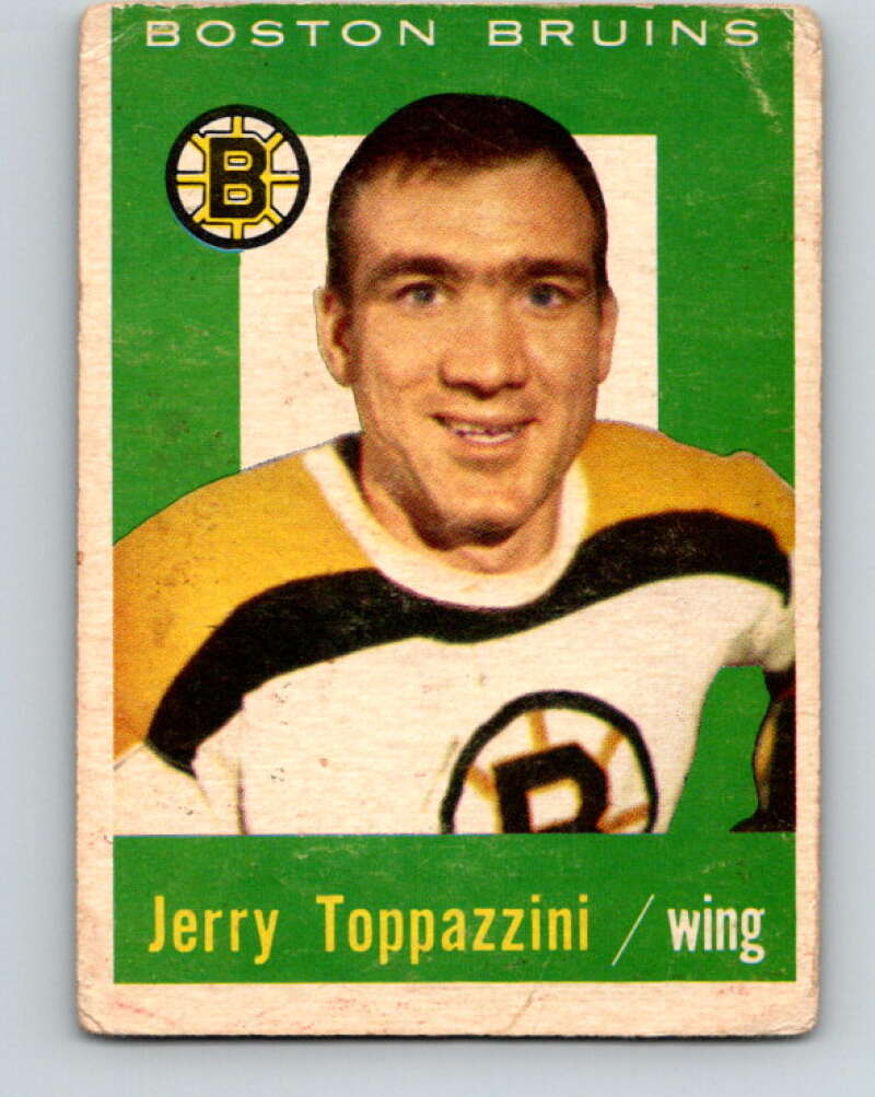 1959-60 Topps #38 Jerry Toppazzini   V357