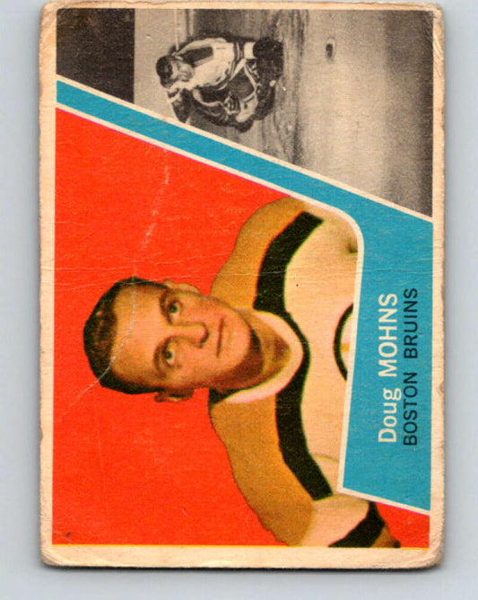 1963-64 Topps #3 Doug Mohns  Boston Bruins  V375