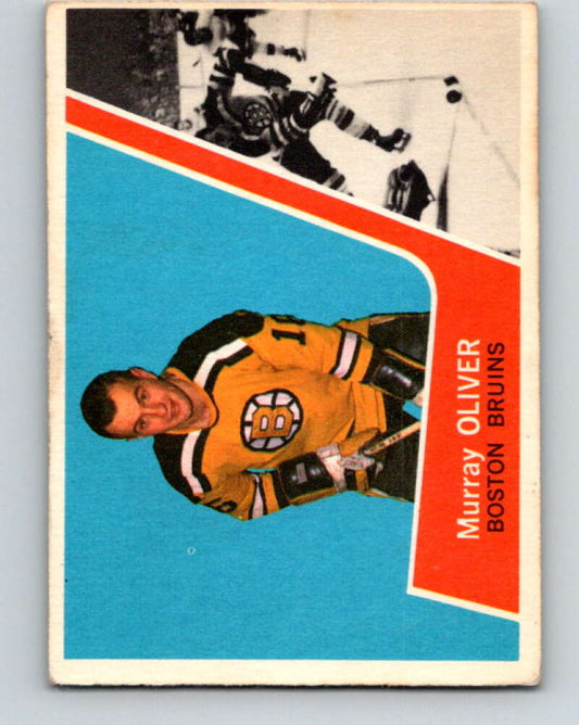 1963-64 Topps #10 Murray Oliver  Boston Bruins  V386