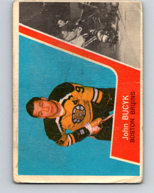 1963-64 Topps #11 Johnny Bucyk  Boston Bruins  V388