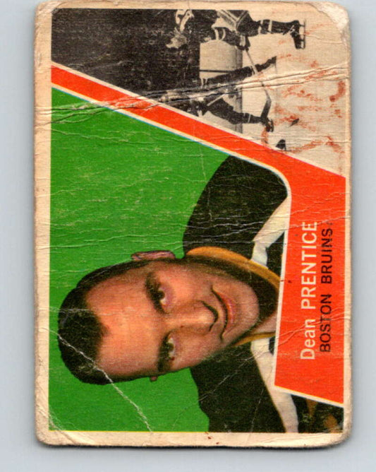 1963-64 Topps #13 Dean Prentice  Boston Bruins  V391