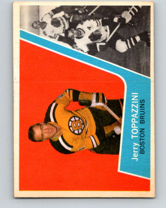 1963-64 Topps #18 Jerry Toppazzini  Boston Bruins  V396