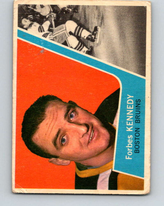 1963-64 Topps #19 Forbes Kennedy  Boston Bruins  V397