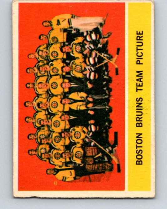 1963-64 Topps #21 Boston Bruins  Boston Bruins  V400
