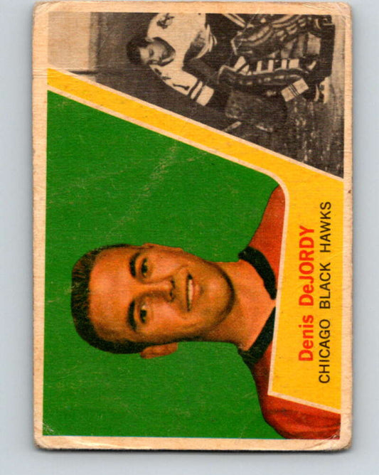 1963-64 Topps #24 Denis DeJordy  Chicago Blackhawks  V404