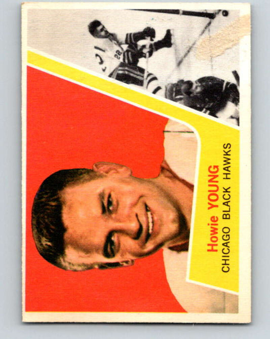 1963-64 Topps #29 Howie Young  RC Rookie Chicago Blackhawks  V410
