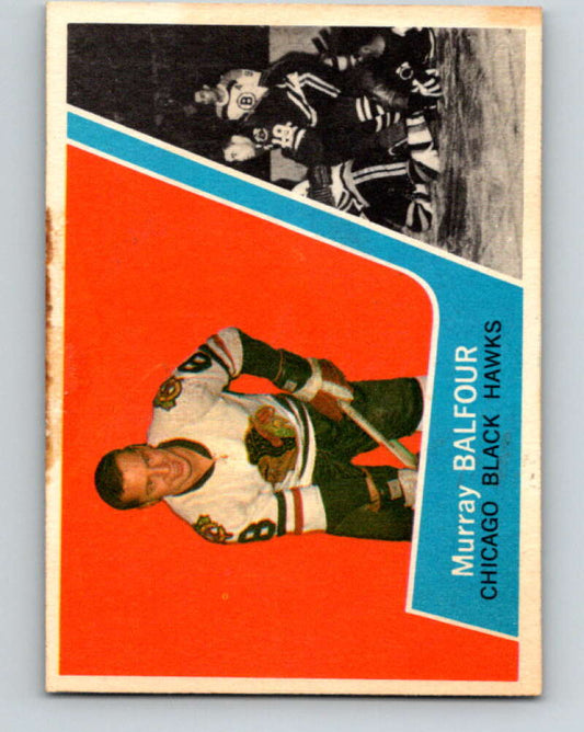 1963-64 Topps #35 Murray Balfour  Chicago Blackhawks  V418