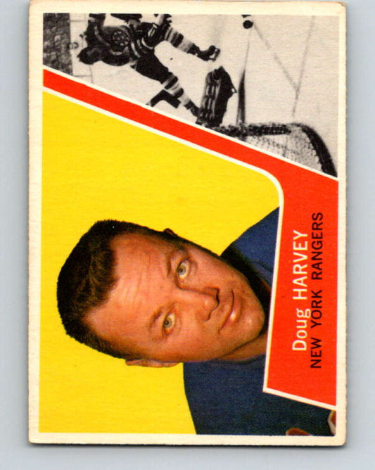 1963-64 Topps #47 Doug Harvey  New York Rangers  V431