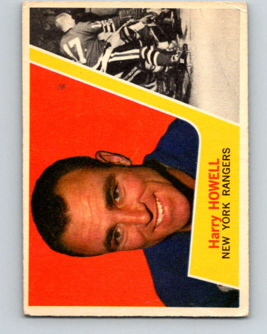 1963-64 Topps #48 Harry Howell  New York Rangers  V432