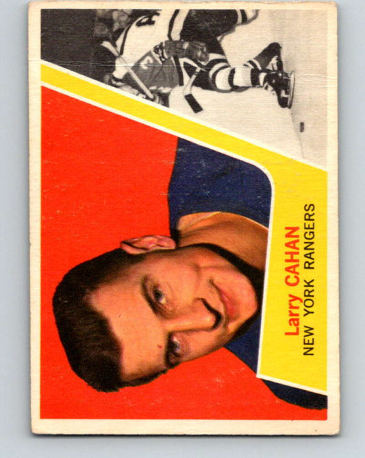 1963-64 Topps #51 Larry Cahan  New York Rangers  V446