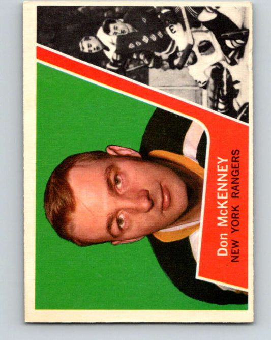1963-64 Topps #53 Don McKenney  New York Rangers  V449