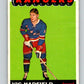 1965-66 Topps #27 Vic Hadfield  New York Rangers  V495