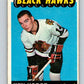 1965-66 Topps #65 Ken Hodge  RC Rookie Chicago Blackhawks  V540