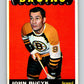 1965-66 Topps #101 Johnny Bucyk  Boston Bruins  V583