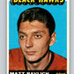 1965-66 Topps #115 Matt Ravlich  RC Rookie Chicago Blackhawks  V600