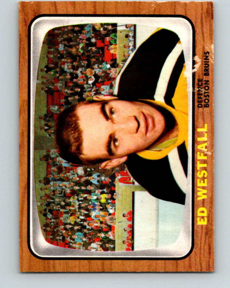 1966-67 Topps #32 Ed Westfall  Boston Bruins  V653