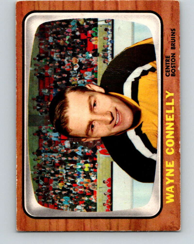 1966-67 Topps #40 Wayne Connelly  Boston Bruins  V661