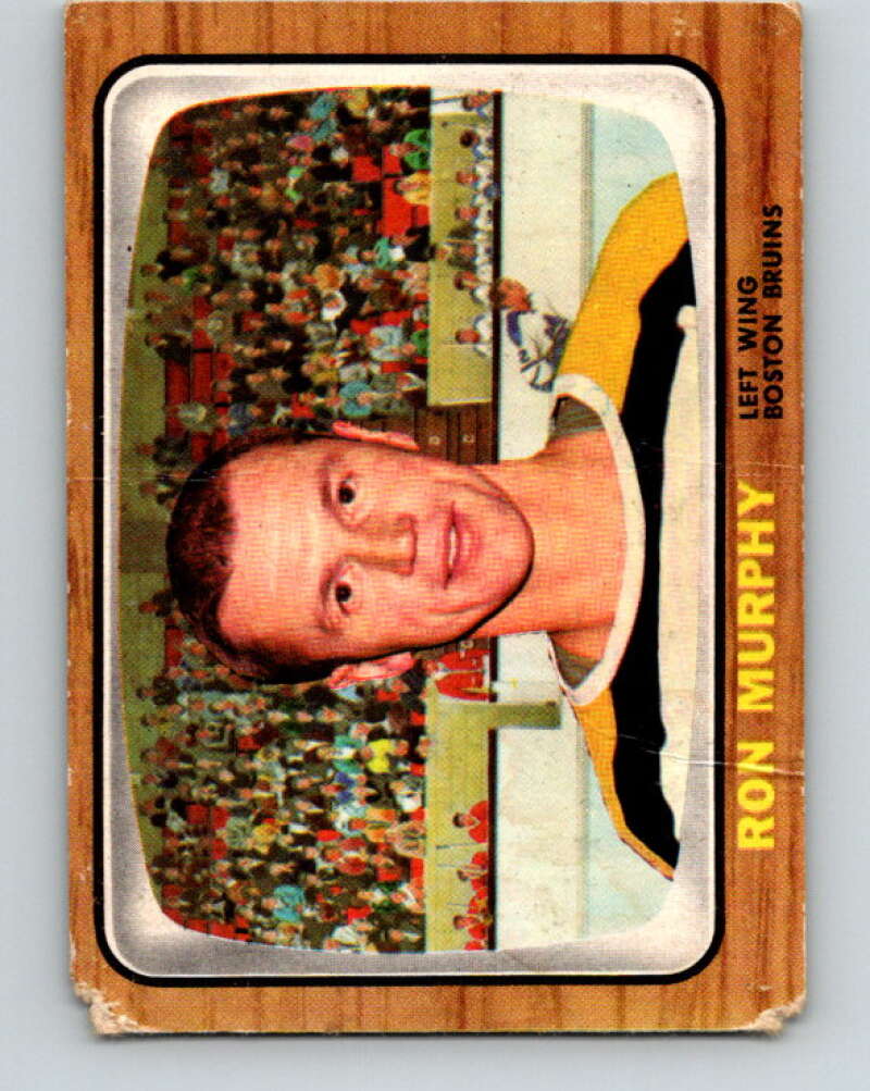 1966-67 Topps #96 Ron Murphy  Boston Bruins  V718