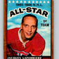 1966-67 Topps #122 Jacques Laperriere AS  Montreal Canadiens  V744