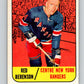 1967-68 Topps #24 Red Berenson  New York Rangers  V775