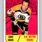 1967-68 Topps #34 Eddie Shack  Boston Bruins  V786