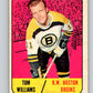 1967-68 Topps #40 Tom Williams  Boston Bruins  V793