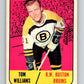 1967-68 Topps #40 Tom Williams  Boston Bruins  V794