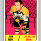 1967-68 Topps #42 Johnny Bucyk  Boston Bruins  V796