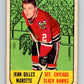 1967-68 Topps #59 Gilles Marotte  Chicago Blackhawks  V816