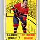 1967-68 Topps #73 J.C. Tremblay  Montreal Canadiens  V835