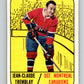 1967-68 Topps #73 J.C. Tremblay  Montreal Canadiens  V836