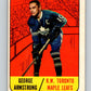 1967-68 Topps #83 George Armstrong  Toronto Maple Leafs  V847