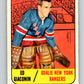 1967-68 Topps #85 Ed Giacomin  New York Rangers  V851