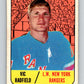 1967-68 Topps #88 Vic Hadfield  New York Rangers  V855