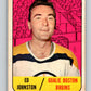 1967-68 Topps #96 Ed Johnston  Boston Bruins  V864