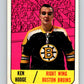 1967-68 Topps #98 Ken Hodge  Boston Bruins  V866