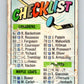 1967-68 Topps #120 Checklist  2nd Series  V893
