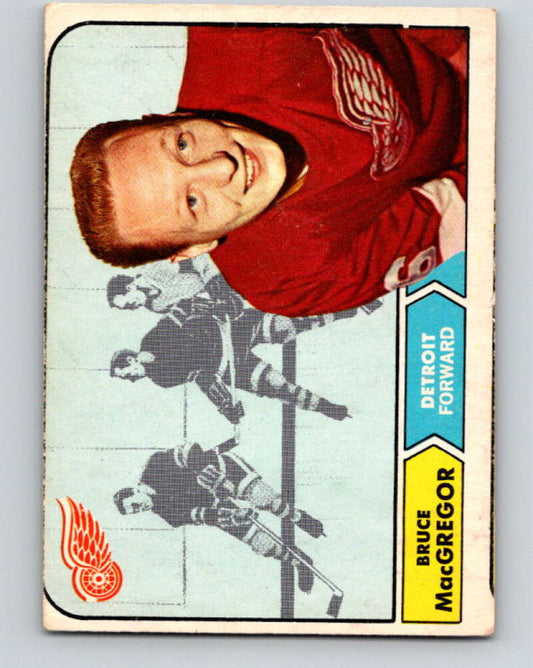 1968-69 O-Pee-Chee #28 Alex Delvecchio  Detroit Red Wings  V938