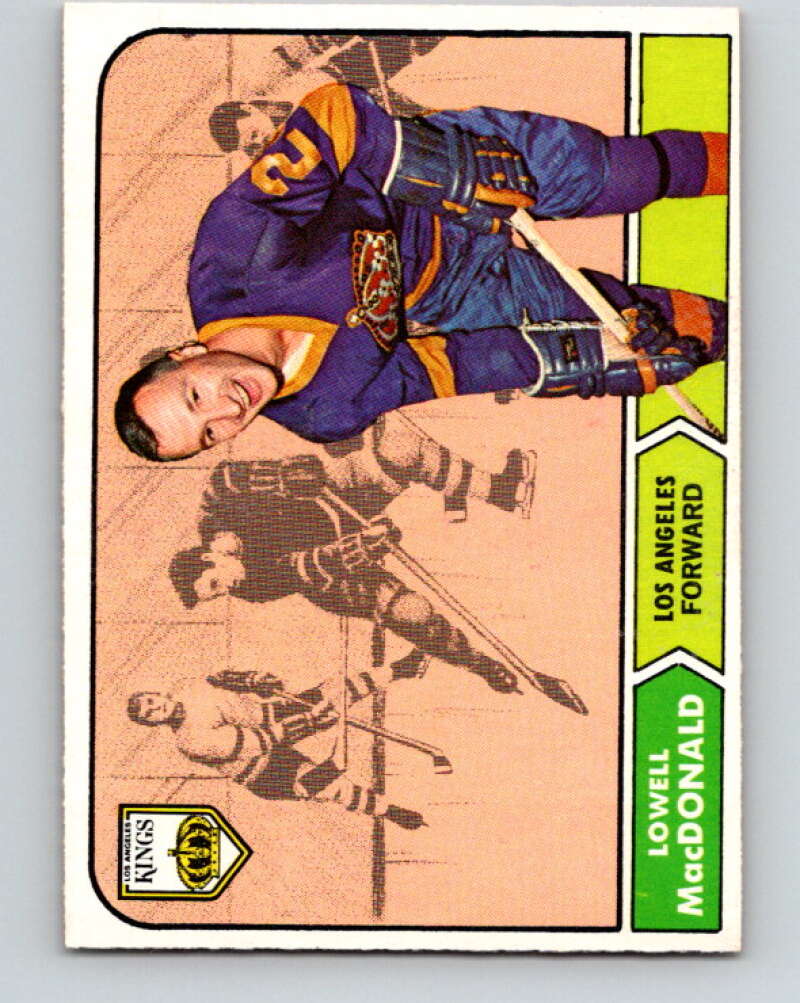 1968-69 O-Pee-Chee #42 Lowell MacDonald  RC Rookie Los Angeles Kings  V953