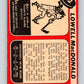 1968-69 O-Pee-Chee #42 Lowell MacDonald  RC Rookie Los Angeles Kings  V953