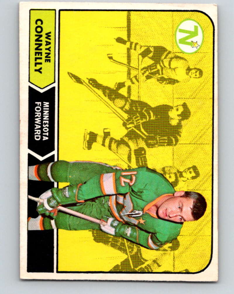 1968-69 O-Pee-Chee #50 Wayne Connelly  Minnesota North Stars  V965