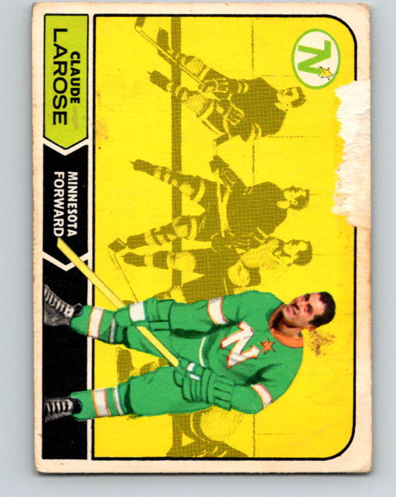 1968-69 O-Pee-Chee #51 Claude Larose  Minnesota North Stars  V967