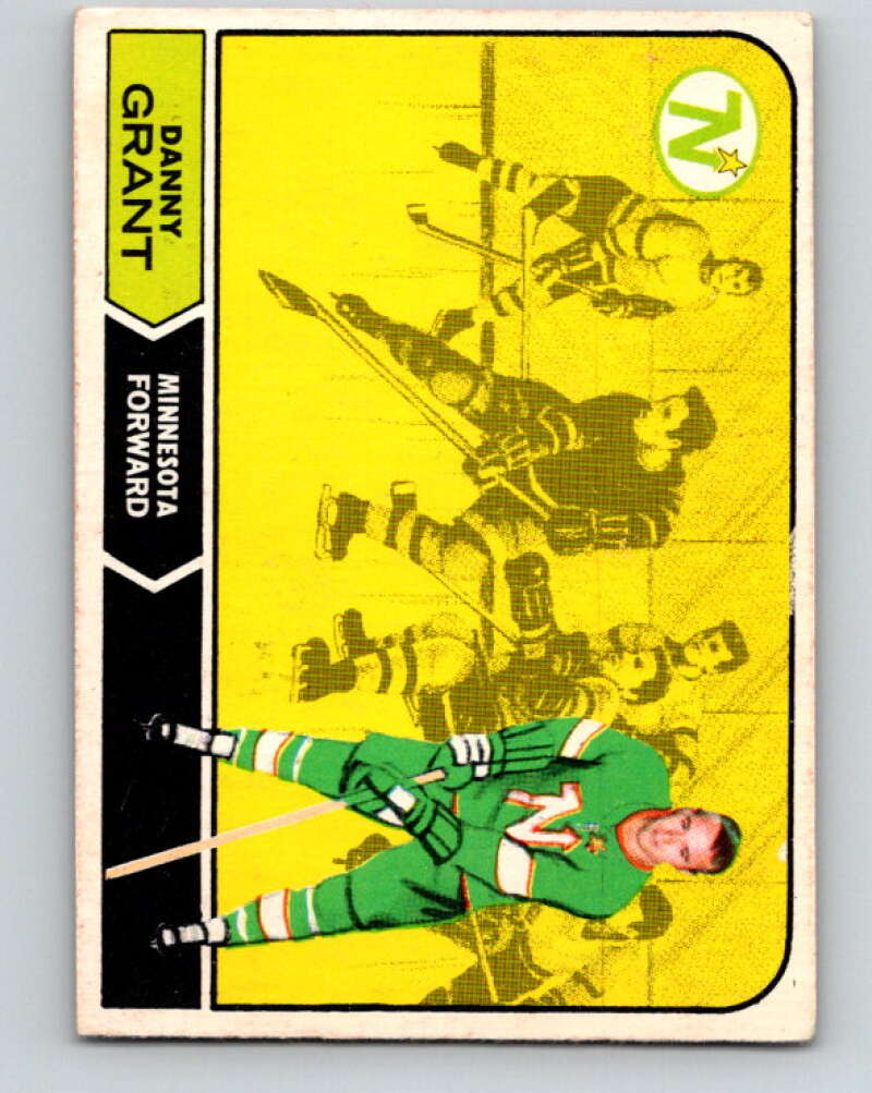 1968-69 O-Pee-Chee #52 Danny Grant  RC Rookie Minnesota North Stars  V968