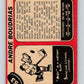 1968-69 O-Pee-Chee #53 Andre Boudrias  RC Rookie Minnesota North Stars  V969