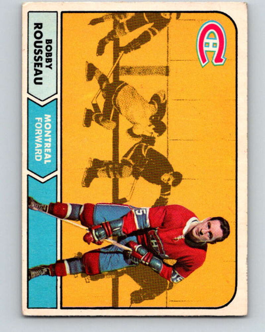 1968-69 O-Pee-Chee #65 Bobby Rousseau  Montreal Canadiens  V985