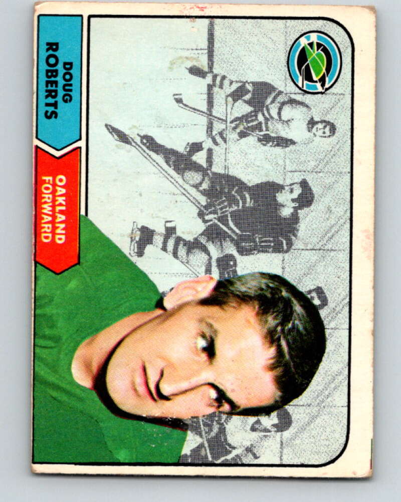 1968-69 O-Pee-Chee #88 Doug Roberts  Oakland Seals  V1018