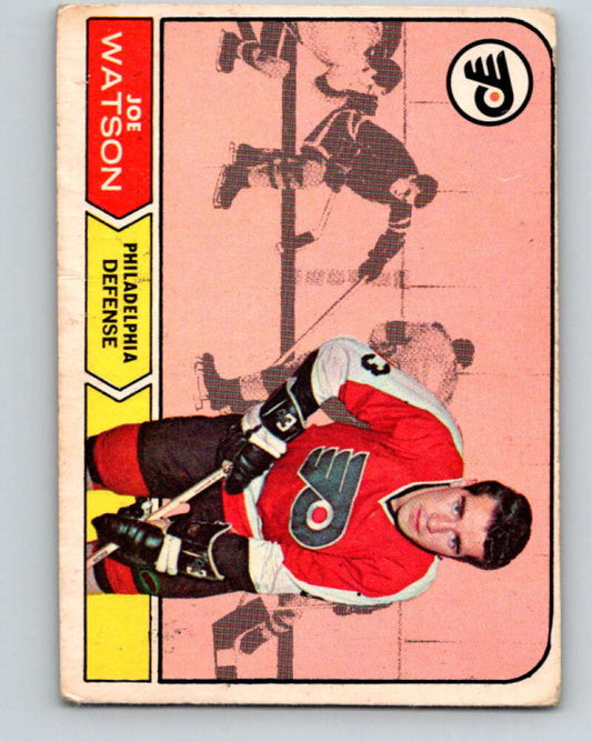 1968-69 O-Pee-Chee #90 Joe Watson  Philadelphia Flyers  V1021